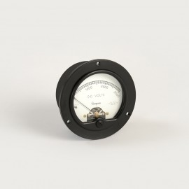 Simpson 08410 Model 55 AC Voltmeter Round Analog Panel Meter, 0 to 5, 3.5"-