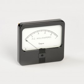 Simpson 11010 Model 1379D Wide-Vue Wattmeter Analog Panel Meter, 0 to 3,000, 4.5"-