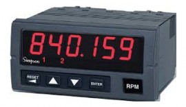 Simpson S66211100 Counter Batch Panel Meter, 120VAC-