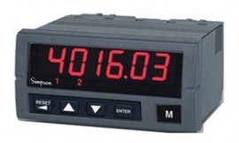 Simpson S66321110 Tot/Rate Pulse Panel Meter, 1 R, 240 V AC-