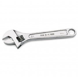 SK Tools 8010 Adjustable Wrench, 10"-