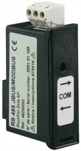 Socomec JBUS/MODBUS communication for DIRIS A40-