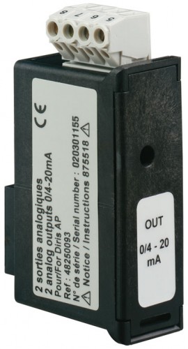 Socomec Analog Output Module for DIRIS A40-