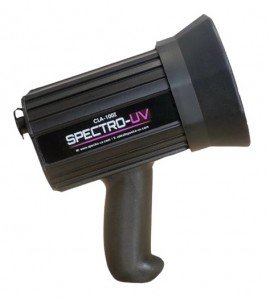 Spectro-UV CLA-100 Dual Beam LED Lamp, 365 nm, 120 V-