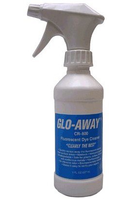 Spectroline NDT CR-800 GLO-AWAY Fluorescent Dye Cleaner, Refillable-