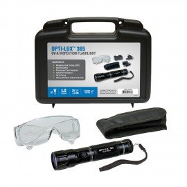 Spectroline NDT OLX-365FL/NB Opti-LUX 365 UV-A Inspection Flashlight, 365 nm, 25' range-