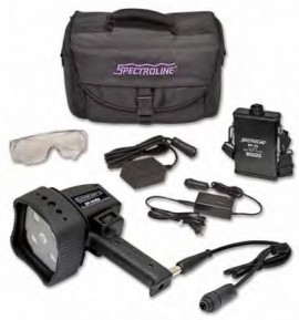 Spectroline NDT QDR-365MSA QUADRAN NDT Inspection Lamp, Standard Intensity, Portable-