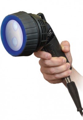 Spectroline NDT TRI-450B/20 TRITAN LED Inspection Lamp, Blue Light, 20ft Cord-