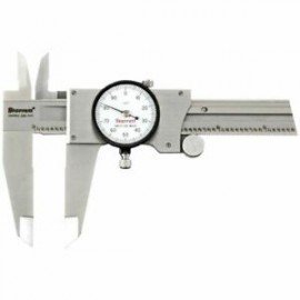 Starrett 120Z-12 Dial Caliper, hardened stainless steel, 0 to 12", imperial-