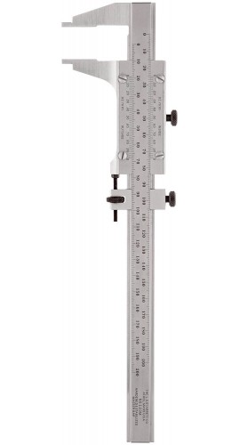 Starrett 123M-150 Master Vernier Caliper, 0 to 150mm-