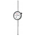 Starrett 25-2041J Dial Indicator with long range, 0 to 2" range, 0 to 100 reading-