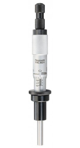 Starrett 262RL Ratchet Thimble Micrometer Head, 0 to 1&quot;, 0.001&quot; graduation-