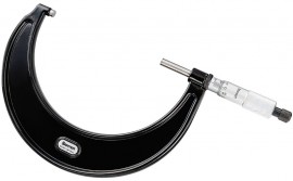 Starrett 436.1MXRL-100 Outside Micrometer, 75-100mm, +/-.004mm-