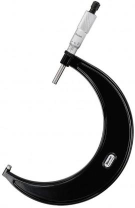 Starrett 436.1MXRL-150 Outside Micrometer, 125-150mm, +/-.004mm-