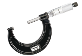 Starrett 436.1MXRL-50 Outside Micrometer, 25-50mm, +/-.002mm-