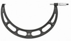 Starrett 436.1MXRLZ-350 Outside Micrometer, 325-350mm, +/-.008mm-