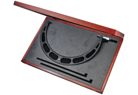 Starrett 436.1MXRLZ-550 Outside Micrometer, 525-550mm, +/-.008mm-