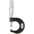 Starrett 436.1XP-1 Outside Micrometer, Plain, 0-1&amp;quot;, +/-.0001&amp;quot;-