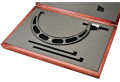 Starrett 436.1XRLZ-13 Outside Micrometer, Ratchet, 12-13&amp;quot;-