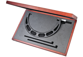 Starrett 436.1XRLZ-17 Outside Micrometer, Ratchet, 16-17&amp;quot;-