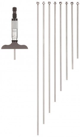 Starrett 440Z-9RL Depth Micrometer, Ratchet-