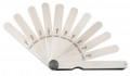 Starrett 467M Metric Thickness Gauge, 0.04 to 5 mm, 13 leaves-