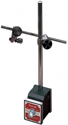 Starrett 657AA Magnetic Base Indicator Holder, Complete Set-