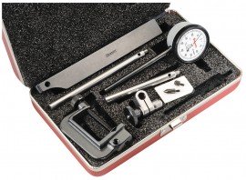 Starrett 650A5Z Back Plunger Dial Indicator, 0.2" range, 0 to 50 to 0 reading-