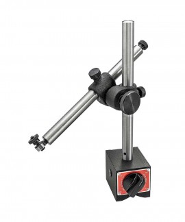 Starrett 659A Heavy-Duty Magnetic Base Indicator Holder, with post assembly-