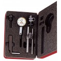 Starrett 708ACZ Dial Test Indicator with dovetail mount, 0.01" range, 0 to 5 to 0 reading-