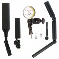 Starrett 711GCSZ Last Word Dial Test Indicator with attachments, 0.03&quot; range, 0 to 15 to 0 reading-