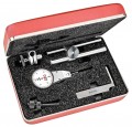 Starrett 811-5CZ Dial Test Indicator with swivel head, 0.03", 0 to 15 to 0 dial-