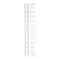 Starrett C304SRE-12 Semi Flexible Steel Rule with Inch Graduations, 4R Style Graduations, 12&quot; Length, 1&quot; Width, 1/40&quot; Thickness -