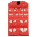 Starrett S167MCHZ Radius Gauge Set, 0.5 to 7 mm, 8 to 15 mm-