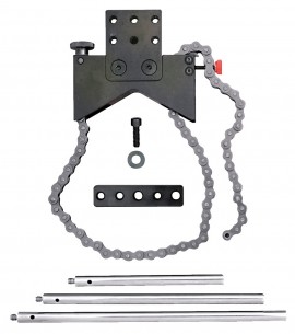 Starrett S668A Shaft Alignment Clamp Set, 5 to 9&amp;quot;-