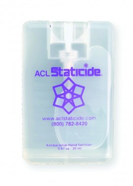 ACL Staticide 7010 Antibacterial Hand Sanitizer Spray, 62% ethyl, 10-pack-