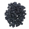 ACL Staticide 80LA-M ESD Finger Cots, Black, Medium-