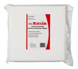 ACL Staticide 8409MF Microfiber Wipes, 150 Wipes per bag-