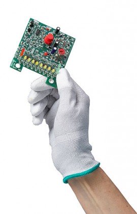 ACL Staticide GLK-L ESD Knit Gloves, Large, 36 Pairs-