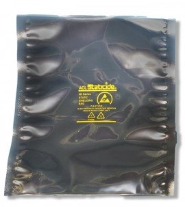 ACL Staticide MI1216 Metal-In Shielded Bag, 10 x 16", 100-pack-