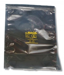 ACL Staticide MIZ35 Metal-In Shielded Bag, 3 x 5&quot;, resealable-