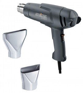 Steinel HL 1620 S Heat Tool Starter Kit, 575/950&amp;deg;F, 8/13 CFM-