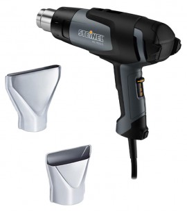 Steinel HL 1820 S Heat Tool Starter Kit, 120/750/1100&amp;deg;F, 4/7/13 CFM-