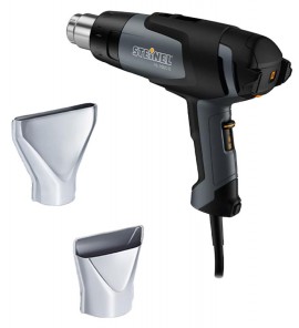 Steinel HL 1920 E Heat Tool Starter Kit, 120 to 1100&amp;deg;F, 4/4 to 8/6 to 13 CFM-