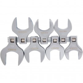 Sunex 9740A Crowfoot Wrench Set, Metric, 1/2" Drive-