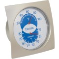 Taylor 5504 Dial Thermometer/Hygrometer, 10 to 80%-