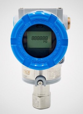 Tek-Trol 3120A-G-7-FM-1-1-LCD Explosion-Proof GP Pressure Transmitter, 0 to 8500 psig, LCD-