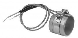 TEMPCO NHW Duraband Nozzle Heater with wire braid leads, 1&amp;quot;, 120 V-