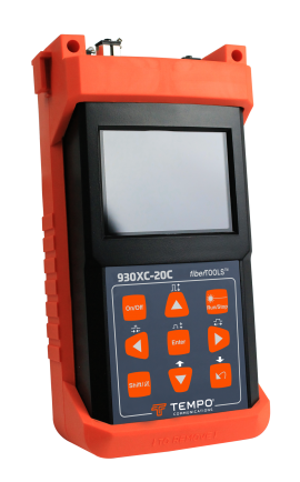 Tempo 930XC-20C-APC-SC Optical Time-Domain Reflectometer, dual wavelength single mode, 1310/1550 nm, APC/SC-