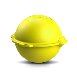Tempo OM-03 Omnimarker II Underground Utility Marker Ball, yellow, gas, 83 kHz-